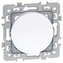 Eur'ohm Square - Obturateur blanc - Réf : 60276