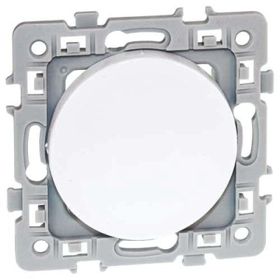 Eur'ohm Square - Obturateur blanc - Réf : 60276