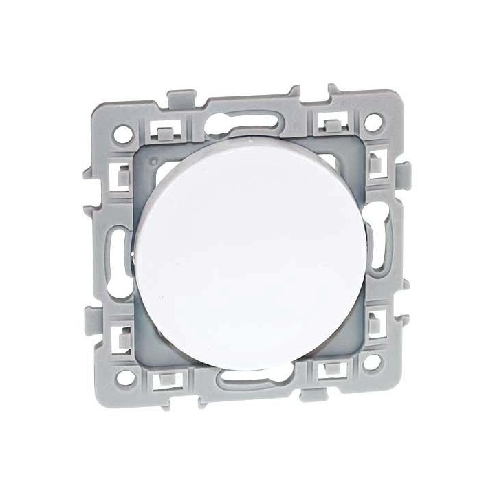 Eur'ohm Square - Obturateur blanc - Réf : 60276