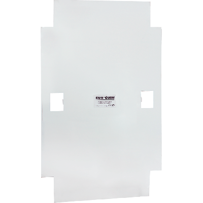 Eur'ohm - Plaque de fond pour coffret 52 modules blanche - Réf : 19079