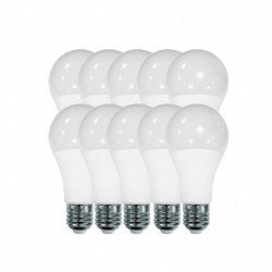 Krisane - Pack de 10 Ampoules LED E27 - 3000K -  réf : KRI25001(10)