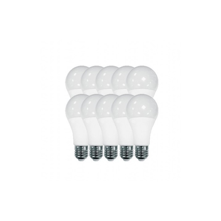 Krisane - Pack de 10 Ampoules LED E27 - 3000K -  réf : KRI25001(10)