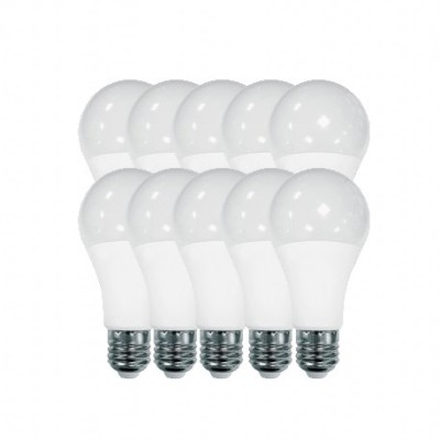 Krisane - Pack de 10 Ampoules LED E27 - 4000K -  réf : KRI25002(10)