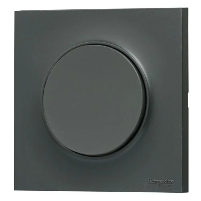 Schneider Odace - Lot de 5 Va et vient 10A - Ensemble Anthracite Complet - Réf : SCH5ODACEVVN