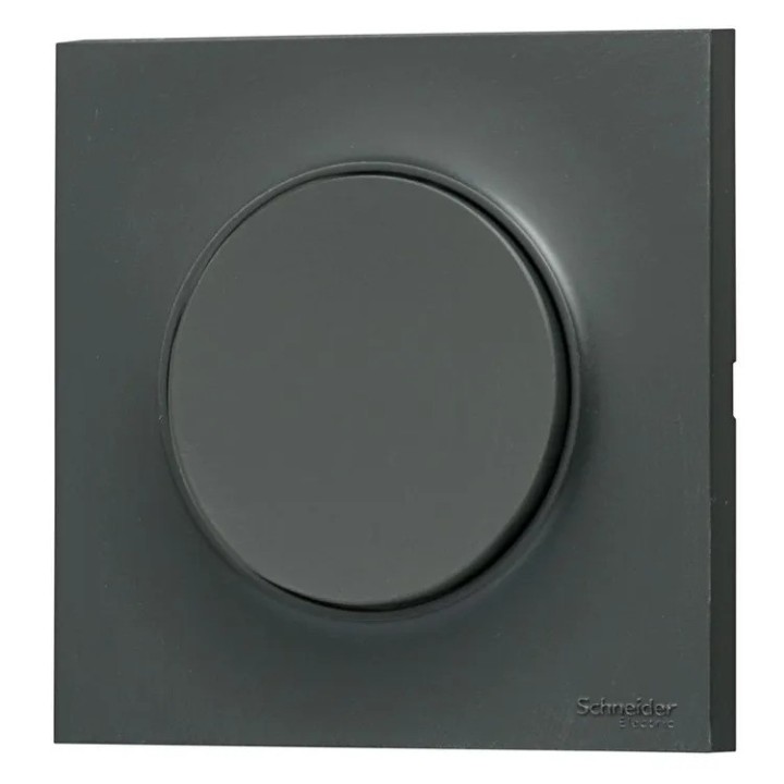 Schneider Odace - Lot de 5 Va et vient 10A - Ensemble Anthracite Complet - Réf : SCH5ODACEVVN