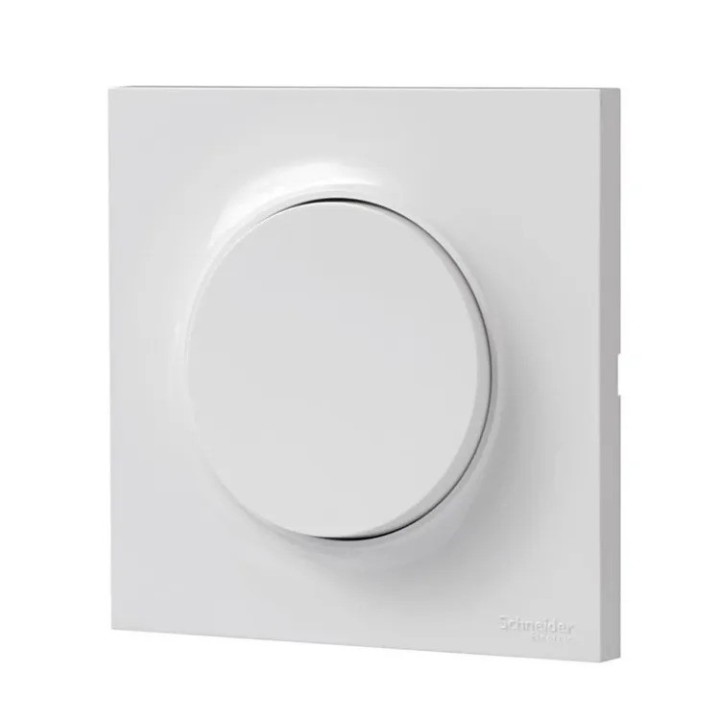 Schneider Odace - Lot de 5 Va et vient 10A - Ensemble Blanc Complet - Réf : SCHS520204-L