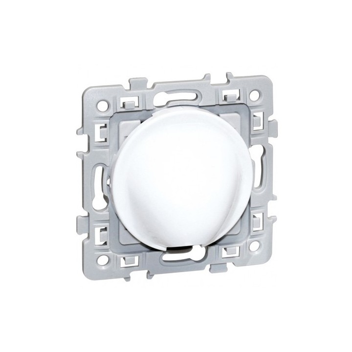 Eur'ohm Square - Sortie de câble blanc - Réf : 60290