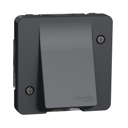 Schneider Mureva Styl - Sortie de câble composable - IP55 connexion auto gris - Réf : MUR37931