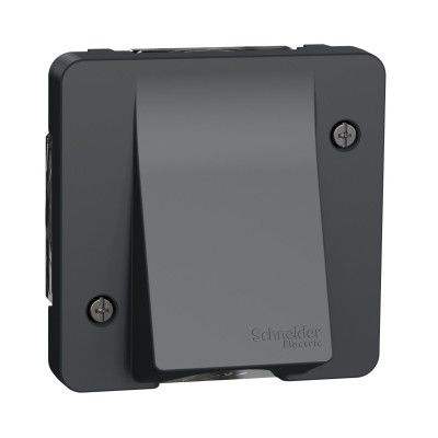 Schneider Mureva Styl - Sortie de câble composable - IP55 connexion auto gris - Réf : MUR37931