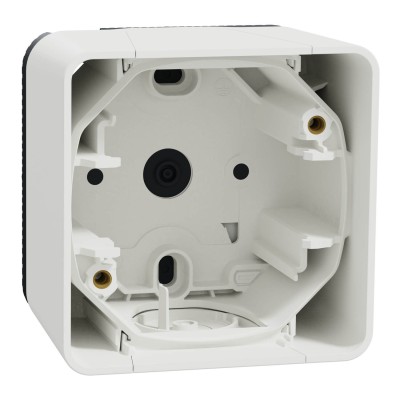 Schneider Mureva Styl - Boîte 1 poste saillie - IP55 blanc - Réf : MUR39911
