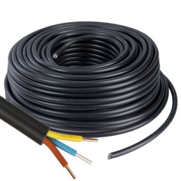 Câble U1000 R2V CU (Rigide) - 3G2.5 mm² - Couronne de 50m - Réf : 026704