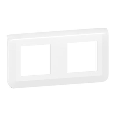 Legrand Mosaic - Plaque pour 2x2 modules horizontal - Réf : 078804L