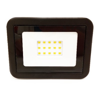 Krisane - Projecteur LED - 10W - 4000°K - Noir - Réf : KRI29731