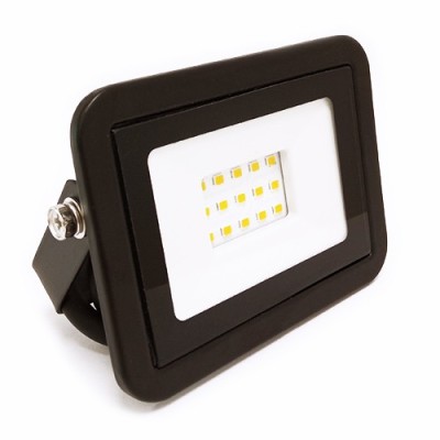 Krisane - Projecteur LED - 10W - 4000°K - IP65 - Noir - Réf : KRI29731