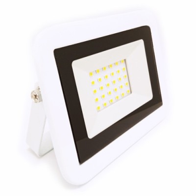 Krisane - Projecteur LED - 20W - 4000°K - IP65 - Blanc - Réf : KRI29752