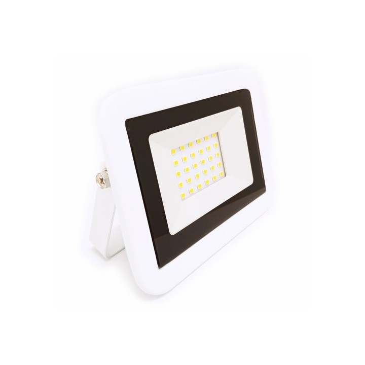 Krisane - Projecteur LED - 20W - 4000°K - IP65 - Blanc - Réf : KRI29752