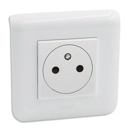Legrand Mosaic - Prise 2P+T Complet - Réf : 099695