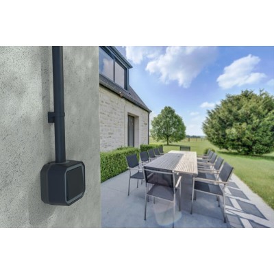 Legrand - Poussoir contact NO étanche Plexo 10AX 250V IP55 IK08 complet saillie - anthracite - Réf : 069790L