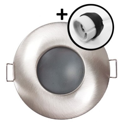 Krisane - support de spot encastrable BBC fixe aluminium - Réf: KRI20038