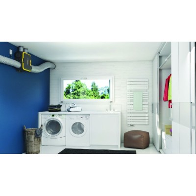 Aldes - KIT EasyHOME Auto COMPACT + bouches ColorLine - Réf : 11026036