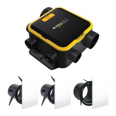 Aldes - KIT EasyHOME Auto COMPACT + bouches ColorLine - Réf : 11026036