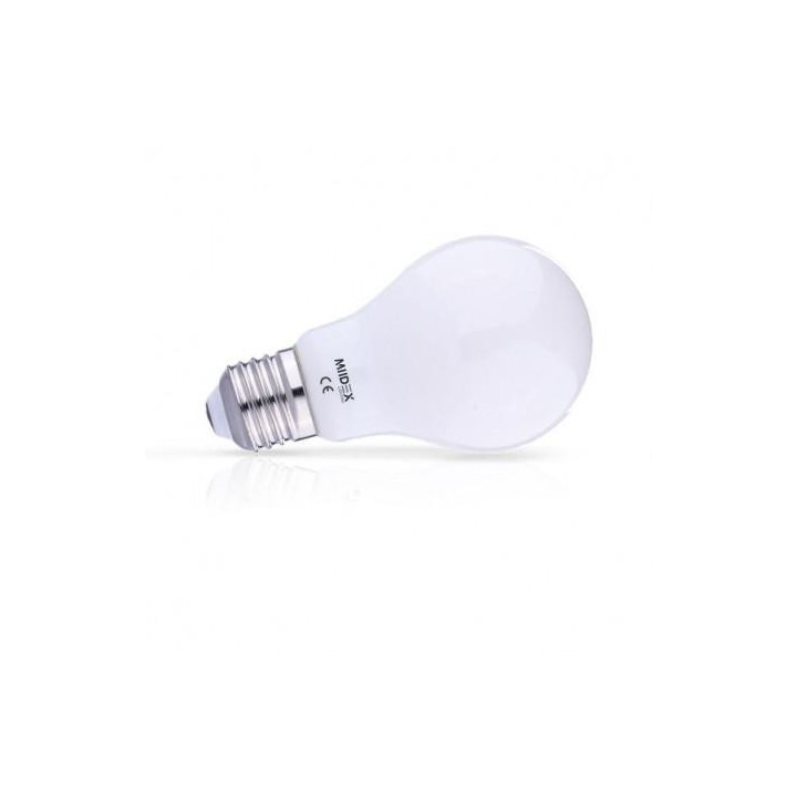 Miidex Lighting - Ampoule LED à filament - bulb E27 6.5W 4000°k - Réf : 71395