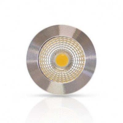 Miidex Lighting - Ampoule LED - GU10 - Spot 6W - 3000°K - Aluminium - 75° - Réf : 100544