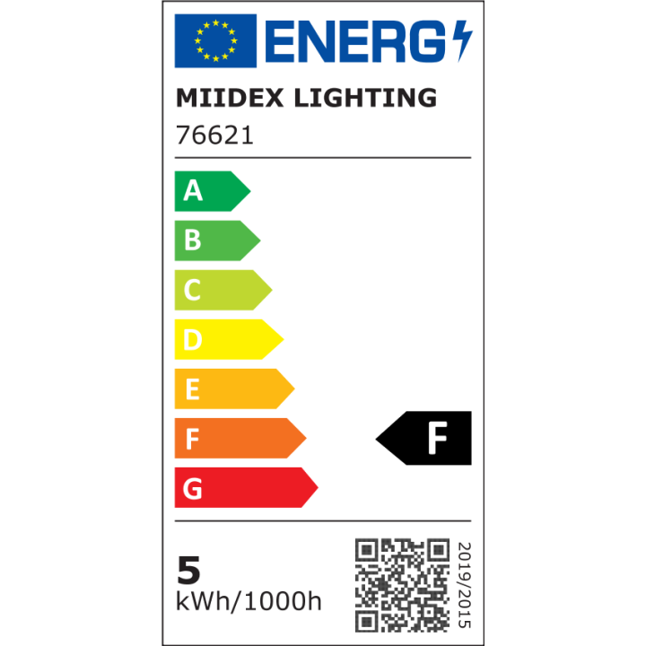 Miidex Lighting - Ampoule LED R50 E14 5W 4000°k - Réf : 76621