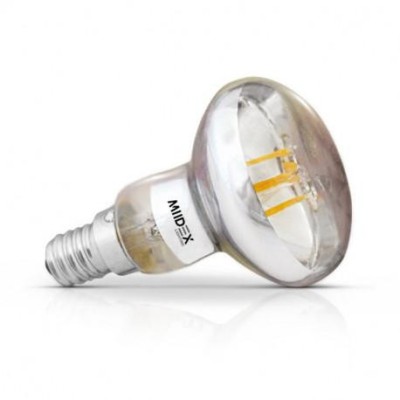 Miidex Lighting - Ampoule LED R50 E14 5W 2700°k fil - Réf : 76702