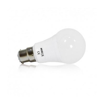Miidex Lighting - Ampoule LED 12W bulb B22 3000°k - Réf : 73938