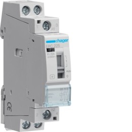 Hager - Contacteur à commande manuelle 25A 2F 230V - Réf : ERC225
