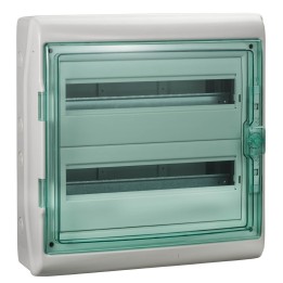 Schneider Mureva - Coffret Etanche Mureva pour appareillage modulaire 448x460mm 2 rangées x 18 Modules - Réf : 13965M