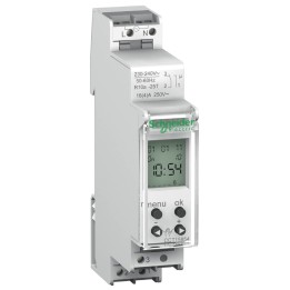 Schneider - Acti 9 - Interrupteur compact - 1 canal 24h/7j réserve marche 56 commutations - Réf : CCT15854