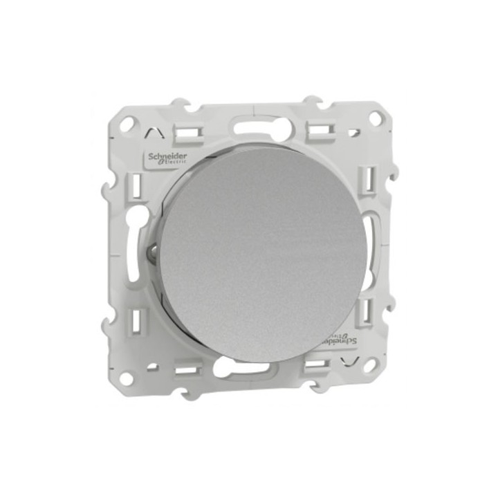 Schneider Odace - Interrupteur Va et Vient - Alu - Réf : S530204