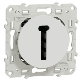 Schneider Odace - Conjoncteur en T - Blanc - Réf : S520496