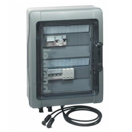 Legrand - Coffret Plexo³ - IP65 - précâblé 3kWc DC + AC - photovoltaïque - Réf : 414001