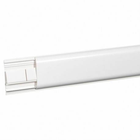 Legrand - Plinthe DLPlus 120x20mm 2 compartiments 1 couvercle longueur 2m - blanc - Réf : 030089