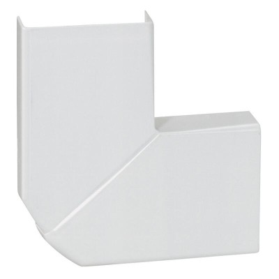 Legrand - Angle plat variable pour moulure DLPlus 32x12,5mm - blanc - Réf : 030253