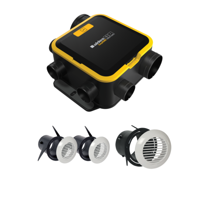 Aldes - KIT EasyHOME Auto COMPACT + bouches BIP - Réf : 11026035