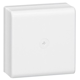 Legrand - Boîte de dérivation saillie 75x75x35mm pour moulure DLPlus - blanc - Réf : 030316