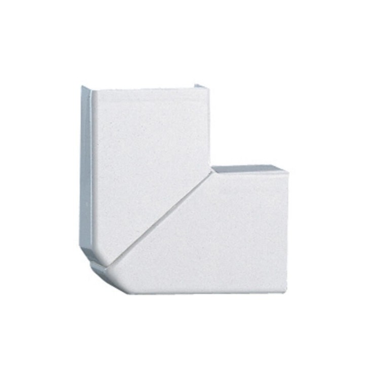 Legrand - Angle plat variable pour moulure DLPlus 40x12,5mm - blanc - Réf : 033316