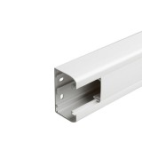 Legrand - Goulotte 1 compartiment à clippage direct Mosaic 50x80mm de longueur 2m - blanc - Prix au mètre - Réf : 075601