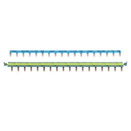 Hager - Kit Peigne Horizontal 18 modules Auto/SanVis - Réf: KBS763G