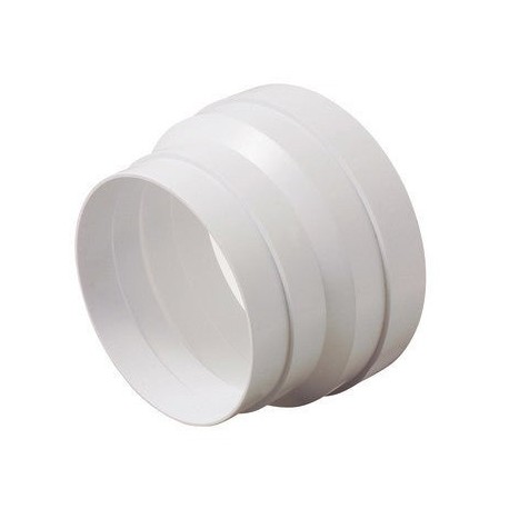 S&P Unelvent - Réduction conique PVC 125/100mm - Réf : 860408