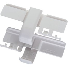Legrand - Eclisse jonction joint de corps - goulotte clippage direct Prog Mosaic 50x145 - Réf : 075663