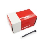 Legrand - Lot de 20 vis longues pour toutes boîtes Batibox - Ø3 mm - Long. 40 mm - Réf : 080197