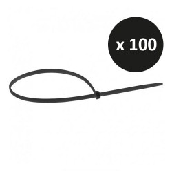 Krisane - Collier de câblage - Sachet de 100 - 2,5 x 100 mm - Réf : KRI2,5-100N