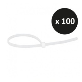 Krisane - Collier de câblage - Sachet de 100 - 2,5 x 160 mm - Réf : KRI2,5-160B