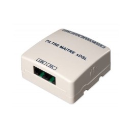 Omelcom - Filtre maitre xdsl 4 sorties tel - Réf : GO120