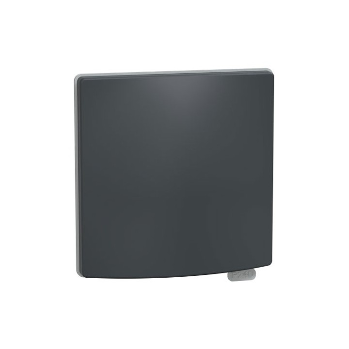 Schneider - Ovalis - Sortie de câble universelle - 16..20A - IP24D - Anthracite - Réf : S340644